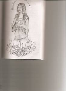 Petra Greene drawn by Rachel Maude aka "Janie Farrish"